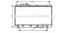 AVA QUALITY COOLING MZ2167 Radiator, engine cooling